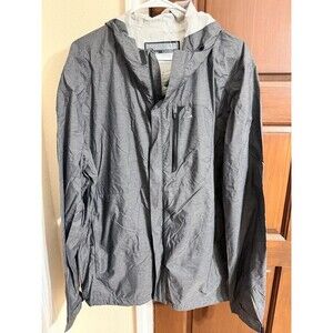 Paradox Grey Windbreaker rain jacket
